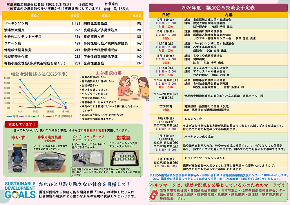 佐賀県難病相談支援センターニュース